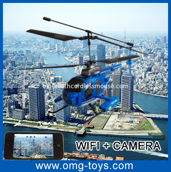 Remote Control  G-sensor Function Wifi Controlled RC Car / Helicopter With Andriod System